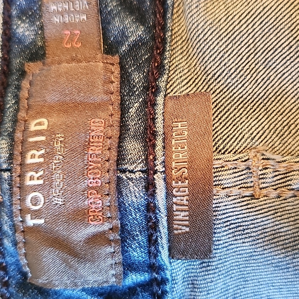 Torrid Crop Boyfriend Size 22 - Picture 3 of 4